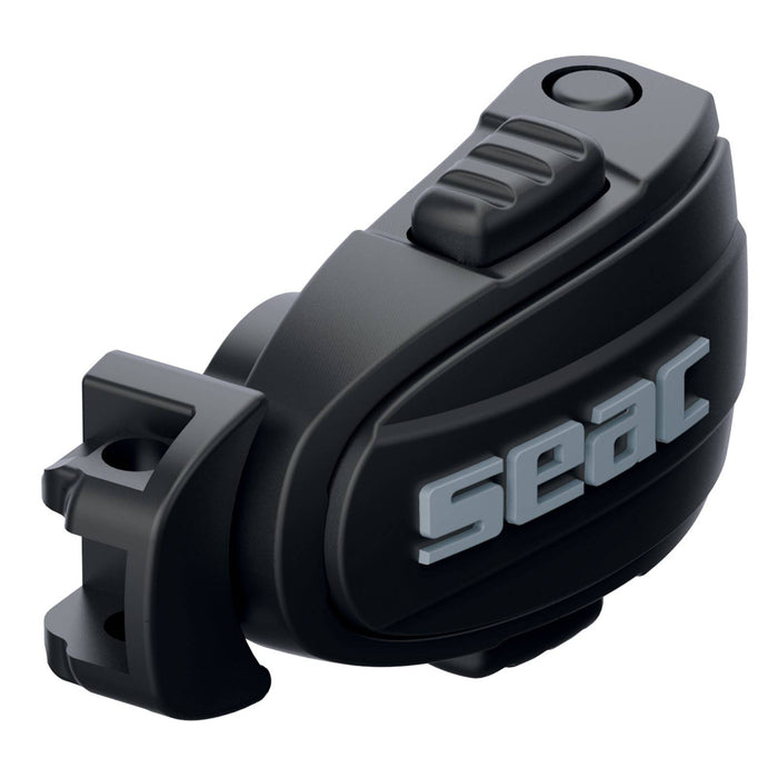 Freitauch- und Spearfishing-Maske Eagle Schwarz-Rot Seac 75-66R-SBL