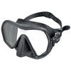 Tauchmaske Ajna Schwarz-Schwarz Seac 75-67N-SBL