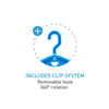 Wetsuit Hanger Double System Black Surflogic 80205