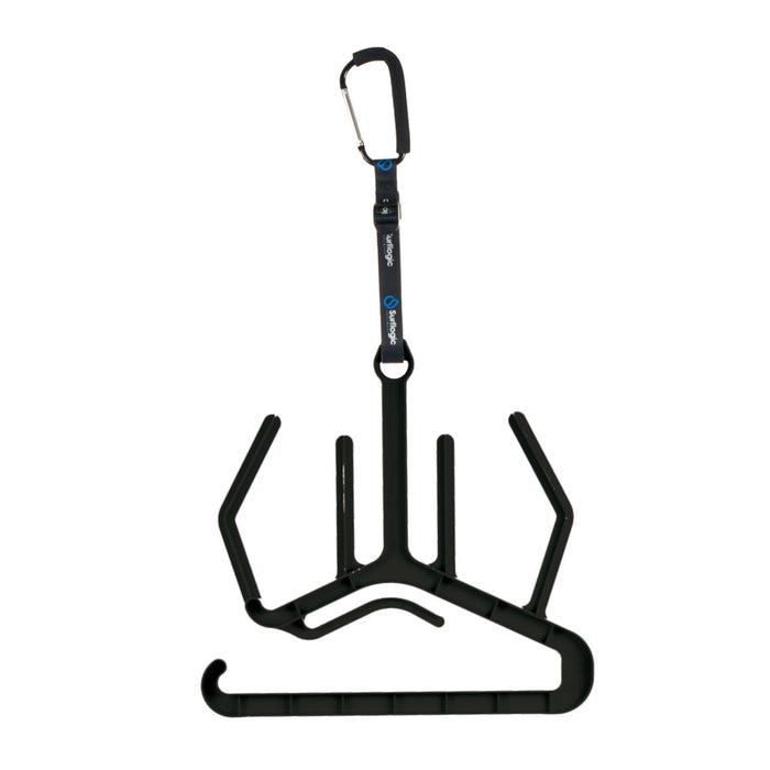 Colgador para traje de neopreno Maxi Doble Sistema Negro Surflogic 80209