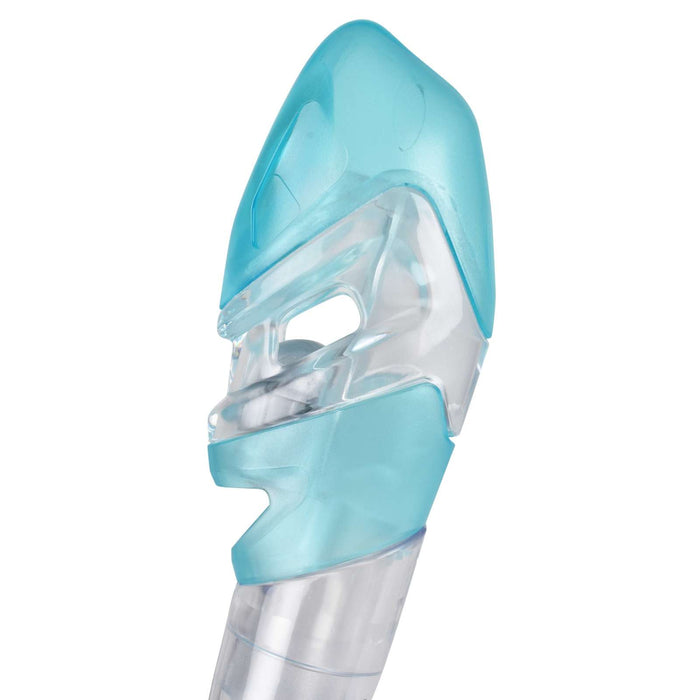 Tuba de Plongée Snorkeling Fast Tech Dry Clair-Aquamarine Seac 84-32A-SKL