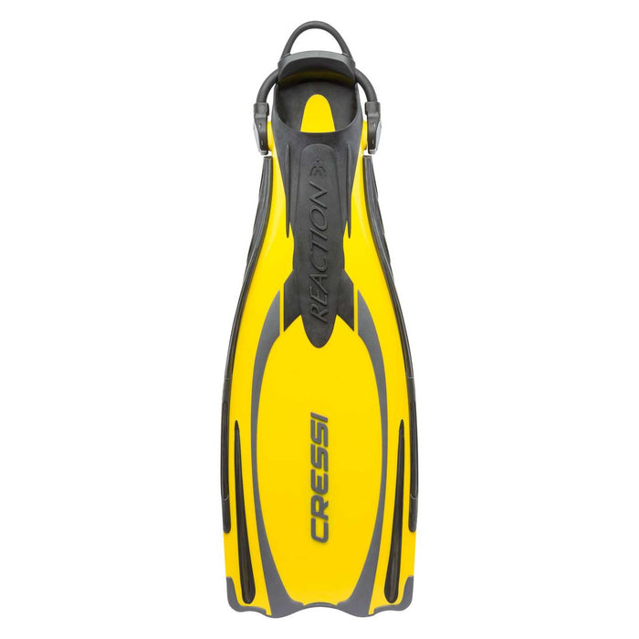 Pinne da sub Reaction Ebs giallo-argento M-L-EU 42-45-UK 7-10 Cressi BE091042