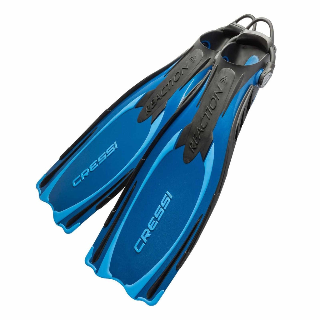 Diving Fins Reaction Ebs Aqua-Blue L-XL-EU 45-47-UK 10-12 Cressi BE092044