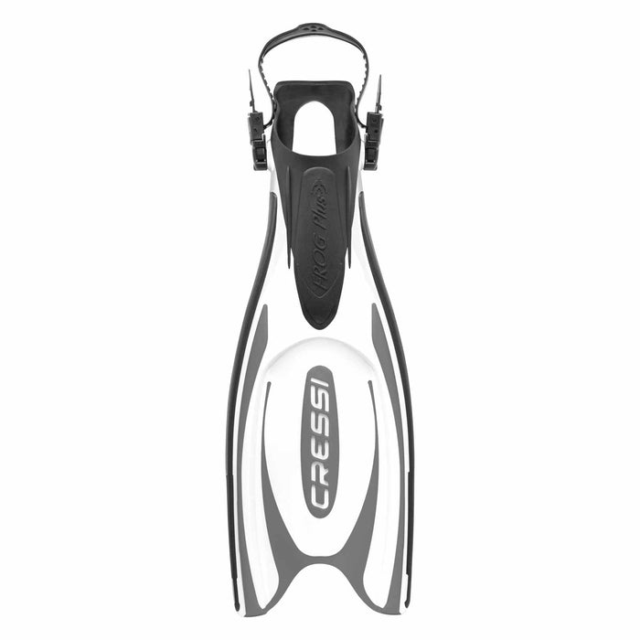 Diving Fins Frog Plus Black-White L-XL-EU 45-47-UK 9-12 Cressi BF203044