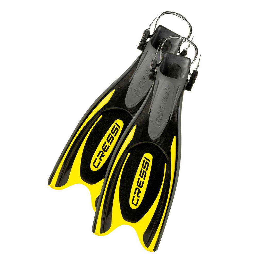 Diving Fins Frog Plus Black-Yellow XS-S-EU 36-39-UK 2-5 Cressi BF205138