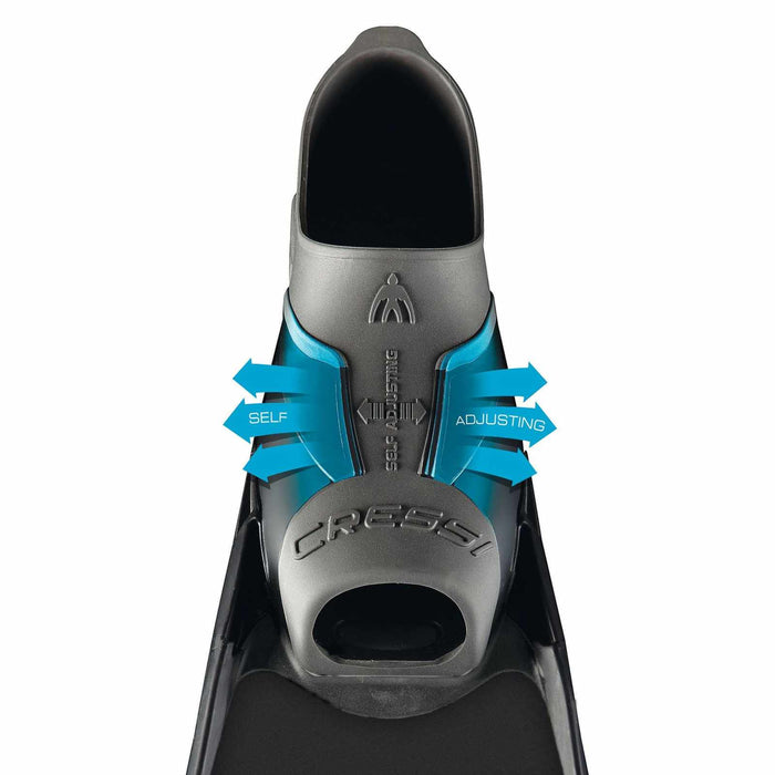 Freediving Fins Gara Modular Sprint Blue EU 36-37-UK 3-4 Cressi BH082036