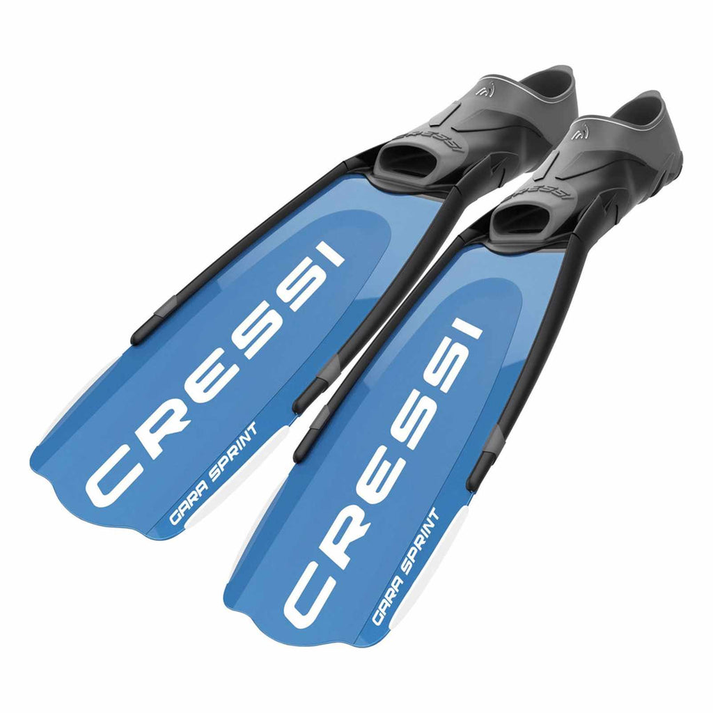 Freediving Fins Gara Modular Sprint Blue EU 46-47-UK 11-12 Cressi BH082046