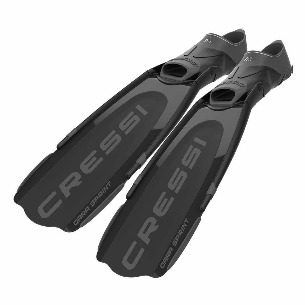 Freediving Fins Gara Modular Sprint Black EU 44-45-UK 10-10,5 Cressi BH085044