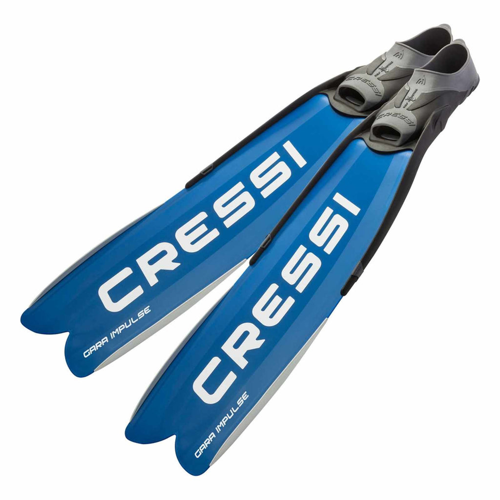 Freediving Fins Gara Modular Impulse Blue EU 36-37-UK 3-4 Cressi BH092036