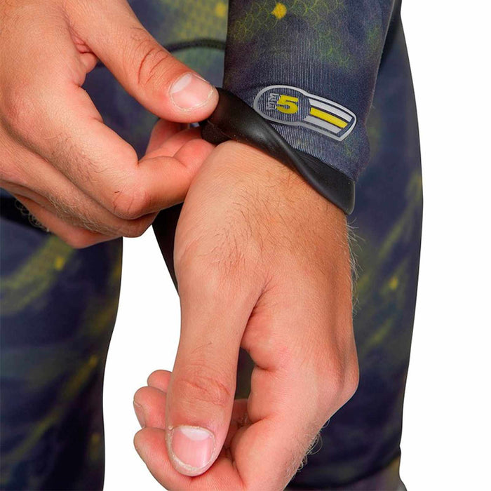 Traje de neopreno de pesca Lampuga Ultraspan Hombre 5mm Camuflaje XXL-6 Cressi LU490106