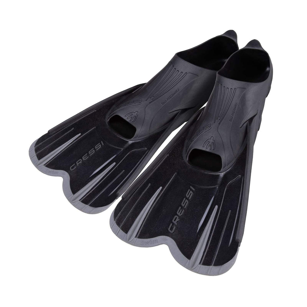 Snorkeling and Swimming Fins Agua Short Black EU 39-40-UK 5,5-6,5 Cressi DP205039