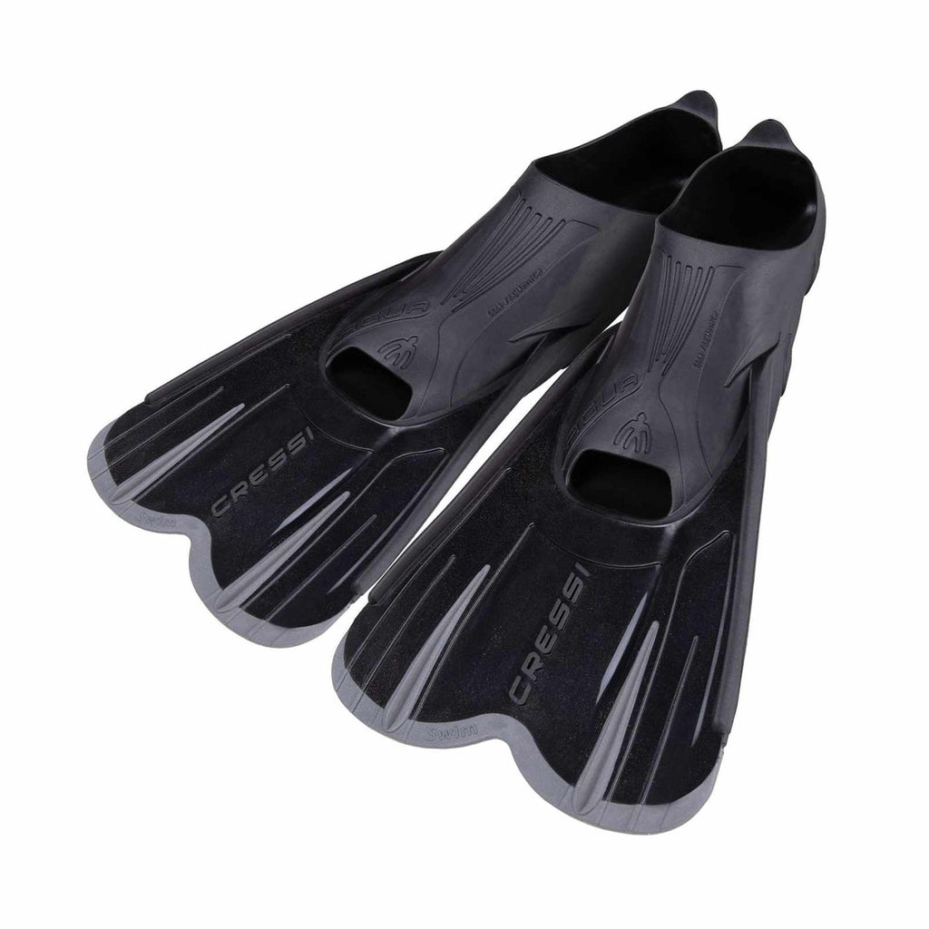 Snorkeling and Swimming Fins Agua Short Black EU 43-44-UK 8,5-9,5 Cressi DP205043