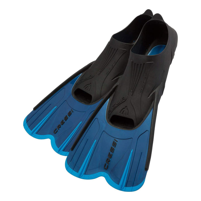 Snorkeling and Swimming Fins Agua Short Blue EU 47-48-UK 12-13 Cressi DP206247