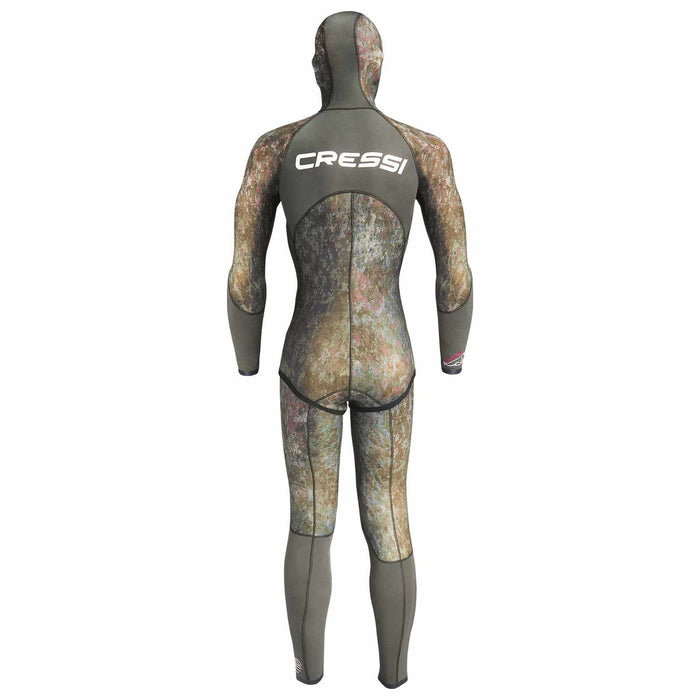 Giacca in neoprene da pesca Seppia Ultraspan Uomo 3,5mm Camo S-2 Cressi LE468002