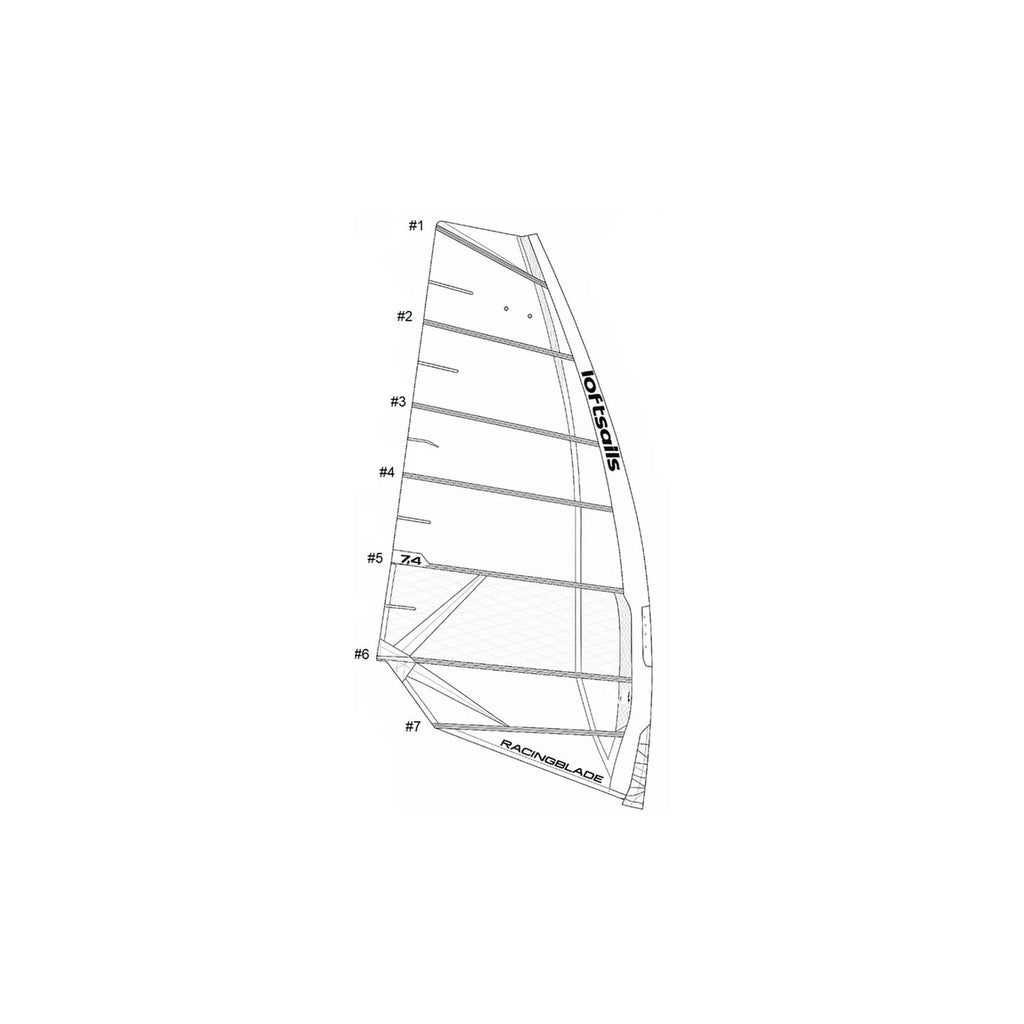 Complete Batten Loftsails LS010060360