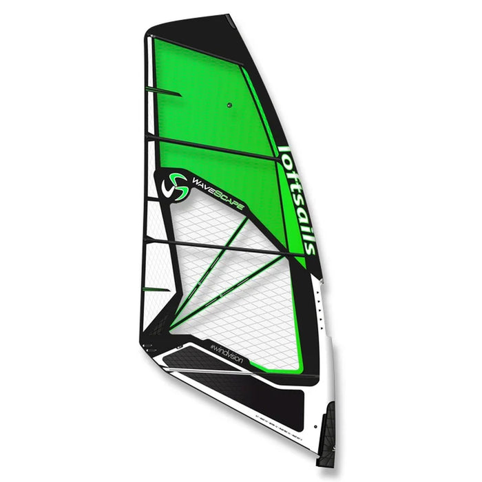 Windsurfzeil Wavescape Groen 2021-22-23 Maat 4.2 Loftsails LS060010300
