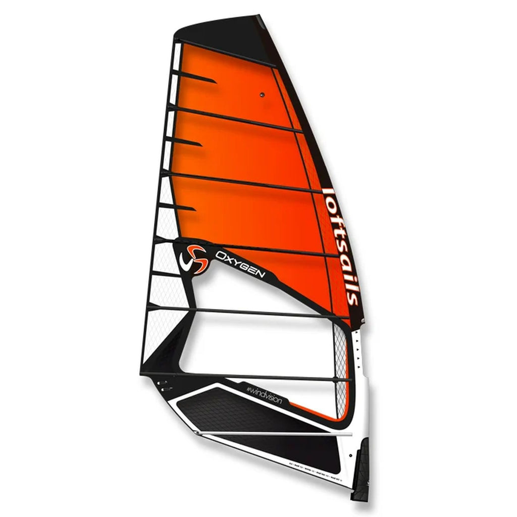 Windsurfing Sail Oxygen Orange 2021-22-23 Size 9.5 Loftsails LS060010660
