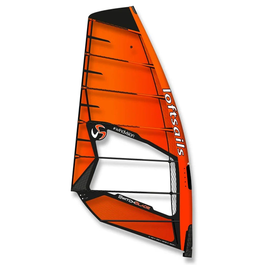 Windsurfzeil Switchblade Oranje 2022-23 Maat 7.0 Loftsails LS060012760