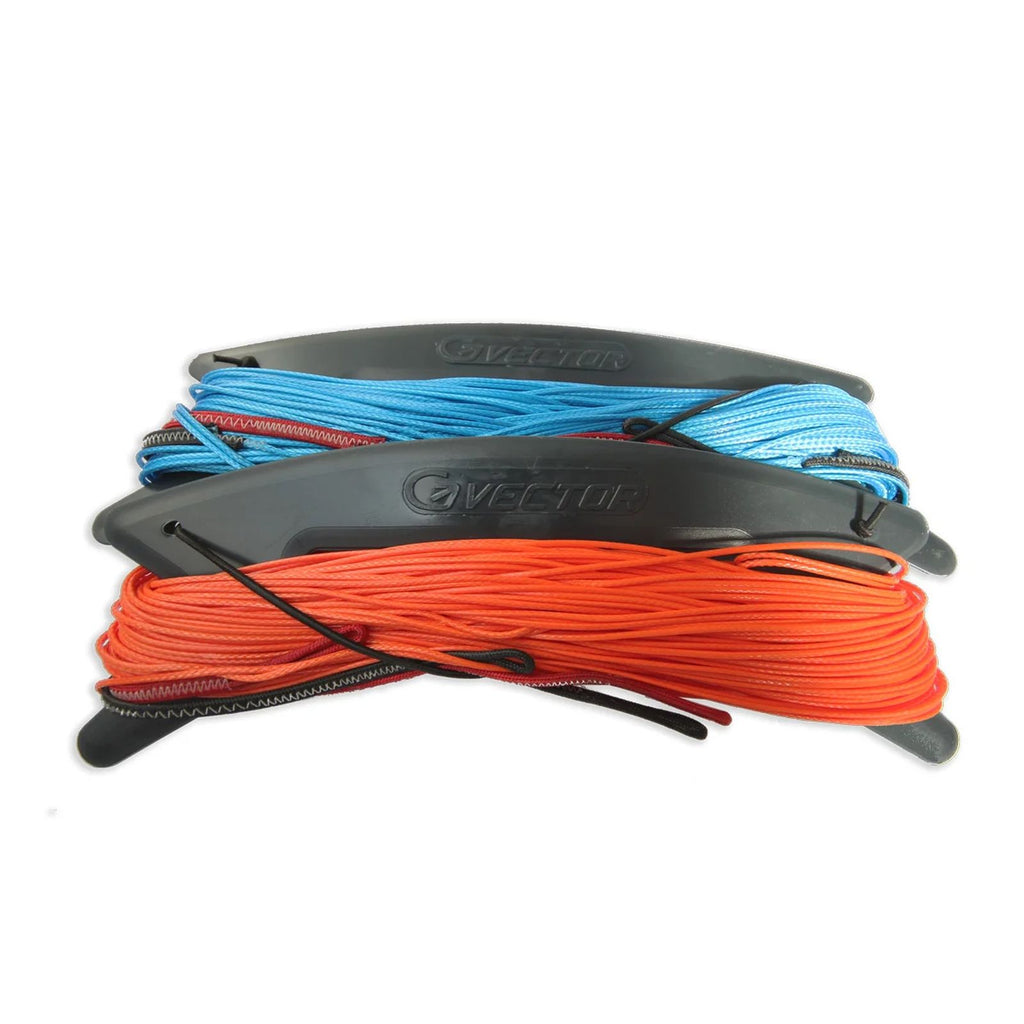 Quad Pro Kitelines Orange-Blue 4x27m 375-375kg Vector LVQ27375