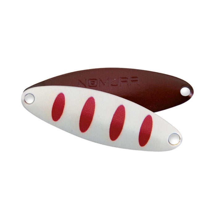 Lure Isei Riu Spoon White Red Stripes 2,90g Nomura NM46470129