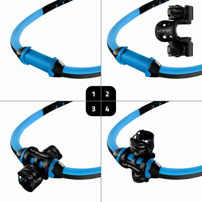 Bom monokokowy V2 karbonowy HD z szeroką końcówką zewnętrzną 220-270cm Unifiber UF012020220