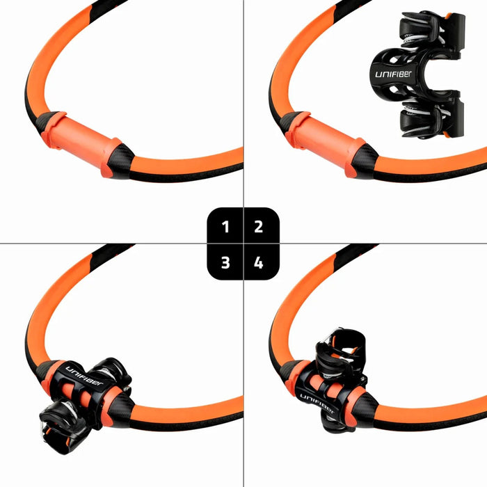 Bom monokokowy V2 karbonowy Elite Slim 140-200cm Unifiber UF012020230