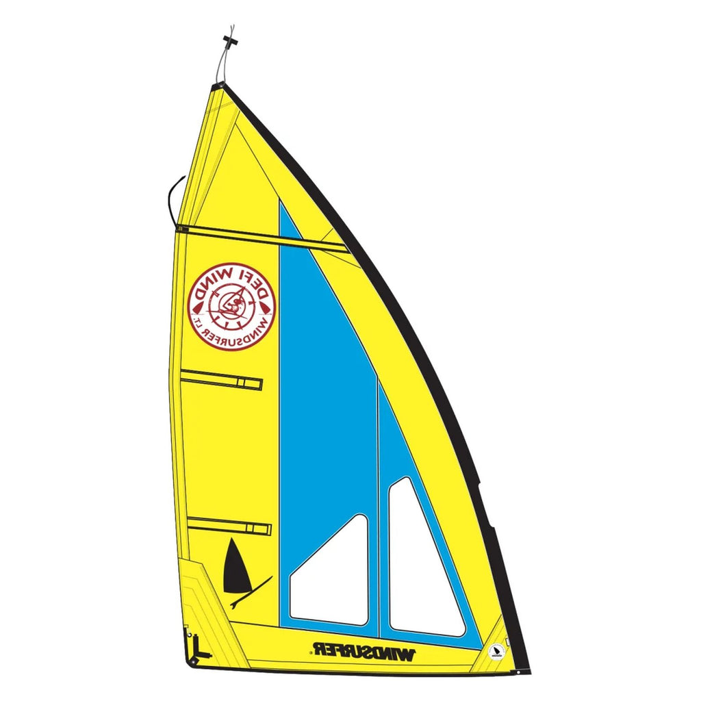 Defi Wind Sail Windsurfer LT Yellow-Navy 5.0 Exocet WS010910500